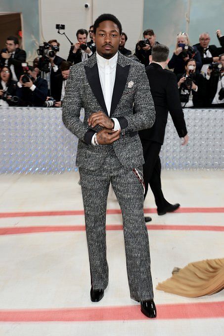 IN PHOTOS: Bills star Stefon Diggs dazzles on Met Gala debut, impresses NFL  fans with swanky Tommy Hilfiger suit