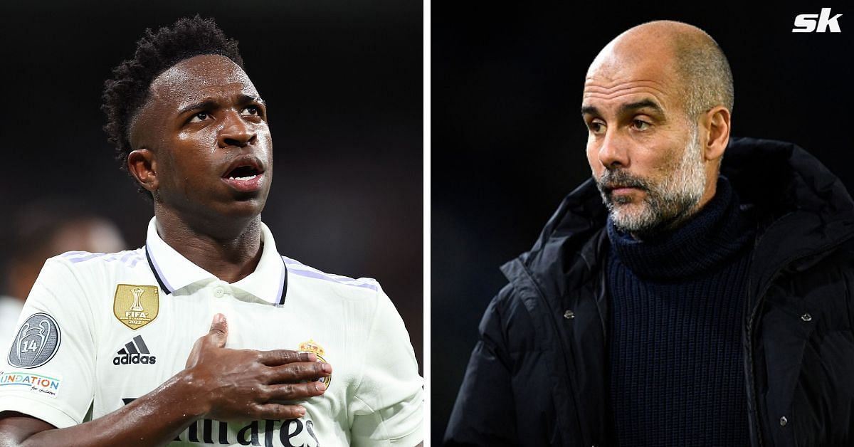 Pep Guardiola spoke about Vinicius Junior