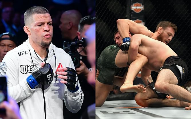 Nate Diaz picks a side in burning debate on Conor McGregor vs. Khabib Nurmagomedov feud