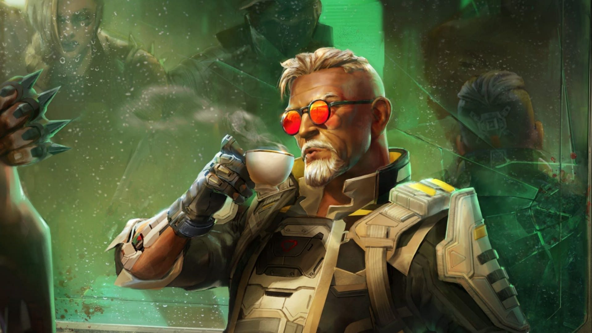 Official legend art for Ballistic for Season 17 of Apex Legend (Image via EA)