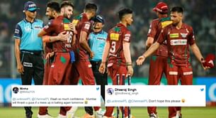 "Mumbai will thrash you guys" - Fans erupt as LSG wishes to play CSK in IPL 2023 final