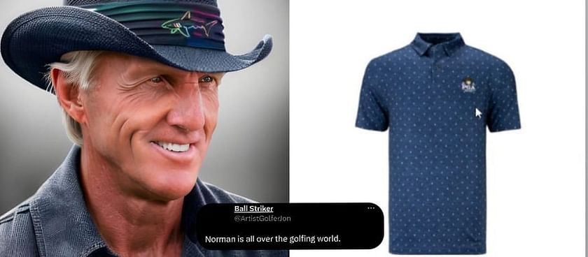 Long Sleeve Shark Crew - Greg Norman Collection