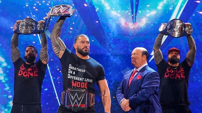 "मैं यह देखना पसंद करूंगा"- WWE दिग्गज ने The Bloodline को फेमस फैक्शन के खिलाफ बुक करने की जताई इच्छा, Roman Reigns को मिलेगी कड़ी टक्कर?