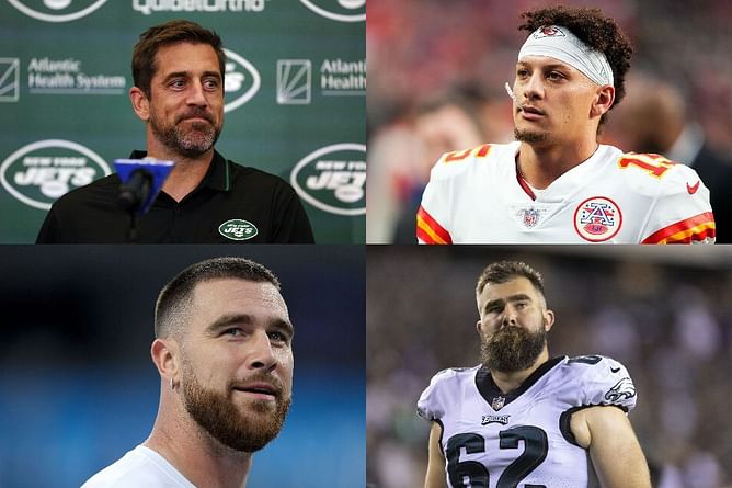 Jason & Travis Kelce bemoan missed Aaron Rodgers vs Patrick Mahomes showdown due to COVID protocol - “That’s crazy”
