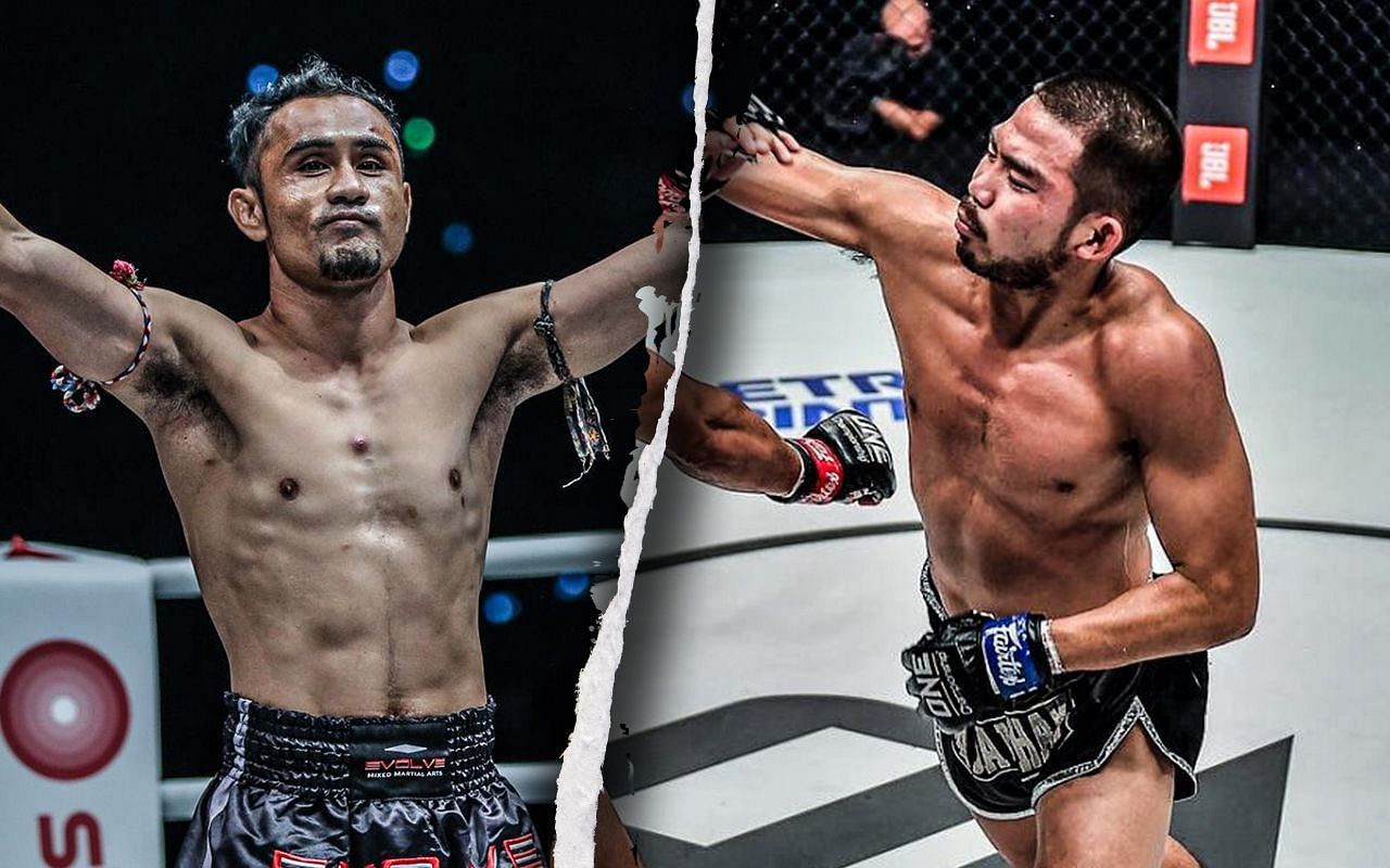 Sam-A (left) and Prajanchai (right). [Image: ONE Championship]