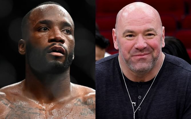 Top UFC welterweight posts famous Muhammad Ali-Sonny Liston photo with a 'touch of Dana White' to taunt Leon Edwards