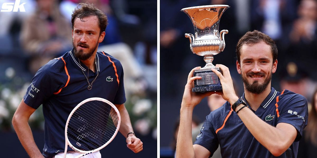 Daniil Medvedev admits doubts over challenging draw prior to Italian Open triumph