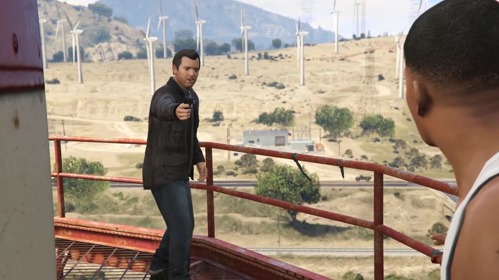 This ending isn&#039;t canon (Image via Rockstar Games)