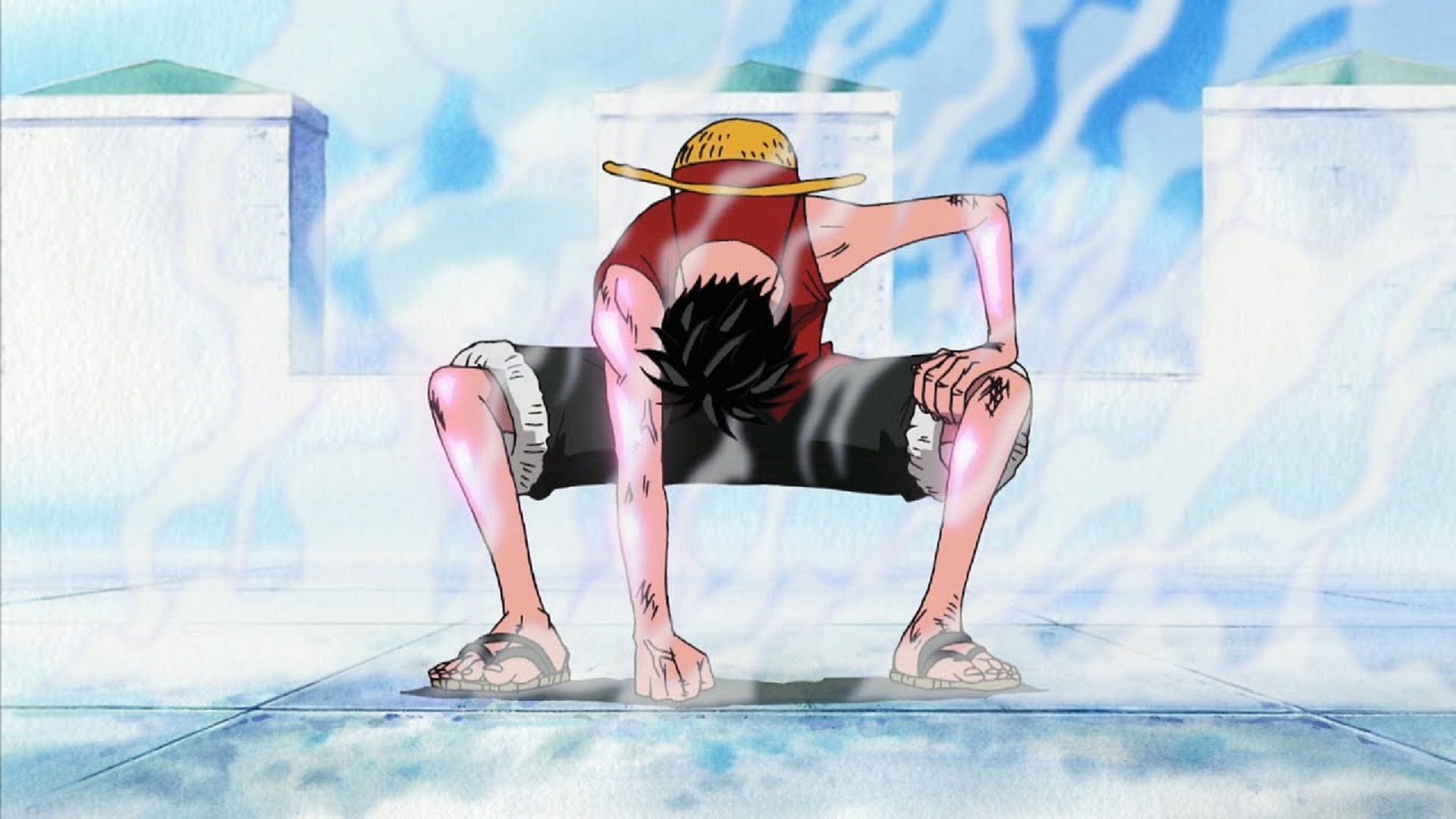 Luffy&#039;s Gear 2 as seen in One Piece (Image via Toei Animation, One Piece)
