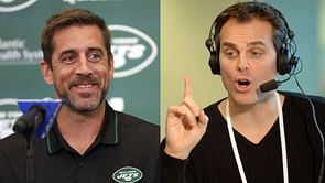 Colin Cowherd has serious concerns about Aaron Rodgers being committed to Jets for the long run - “It's just dating in New York”