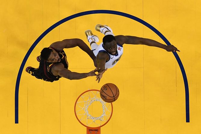 Draymond Green shirking Tristan Thompson after 2018 finals video goes viral after his comments on Domantas Sabonis