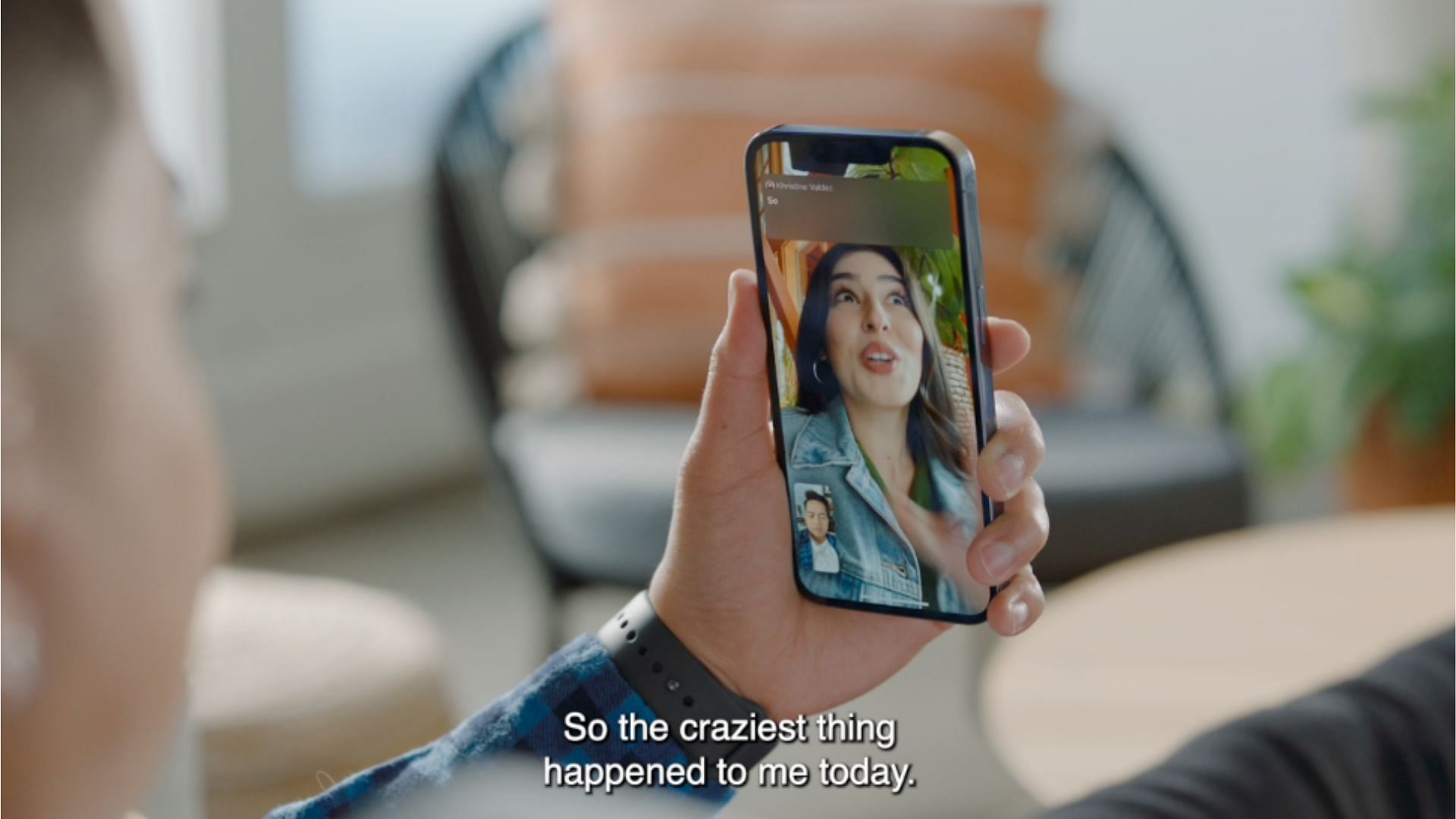 Live Captions brings subtitles for all audio content on Apple devices. (Image via Apple)
