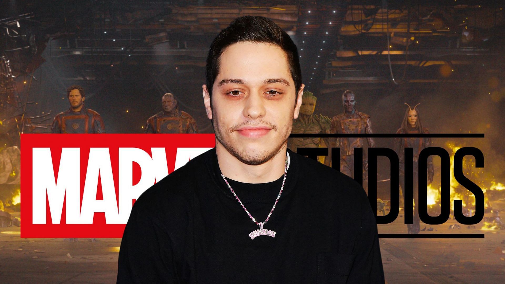 Pete Davidson joins the Marvel Cinematic Universe in a cameo appearance in Guardians of the Galaxy Vol. 3 (Image via Sportskeeda)
