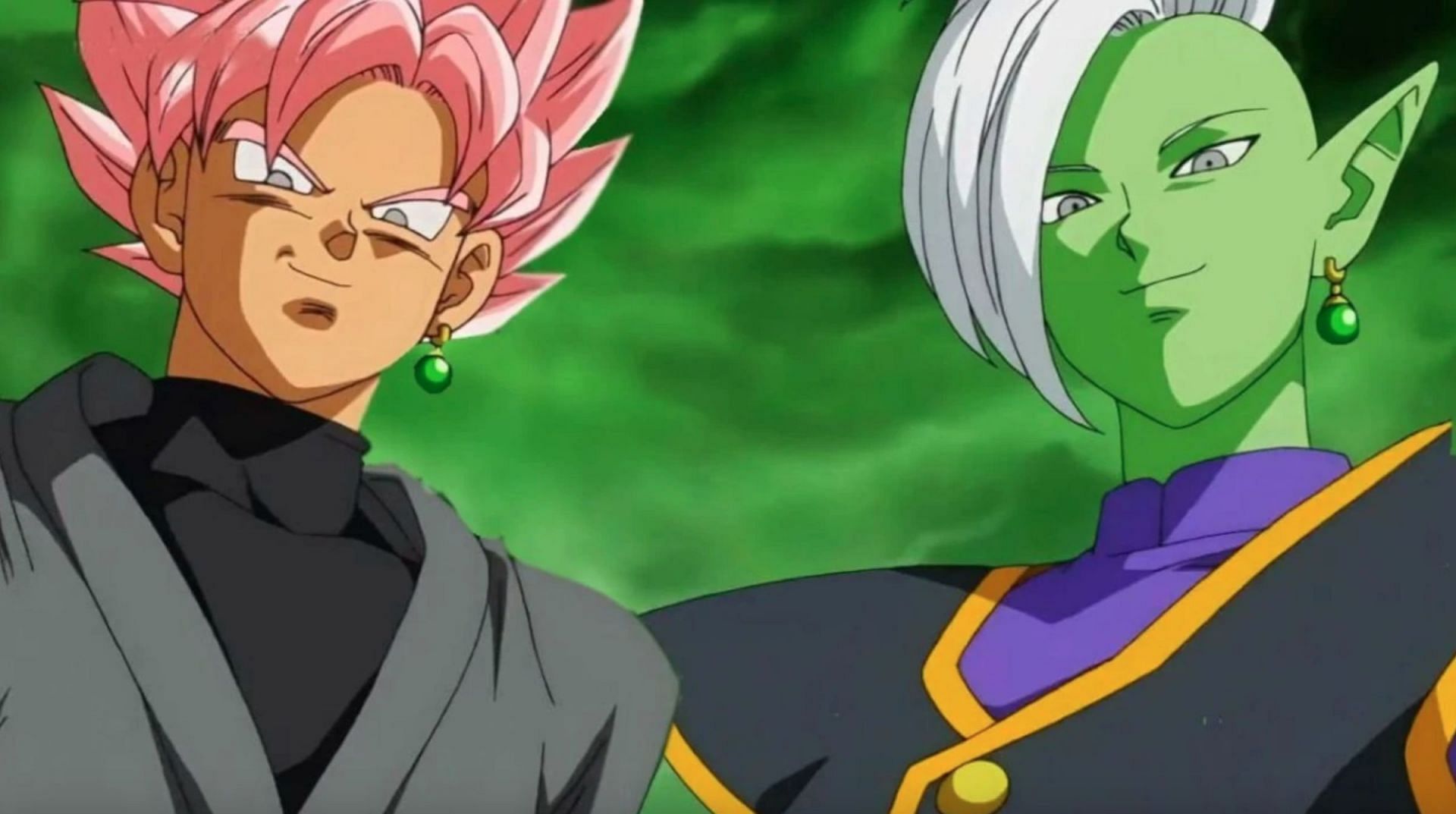 Goku Black and Zamasu from the anime (image via Toei Animation)