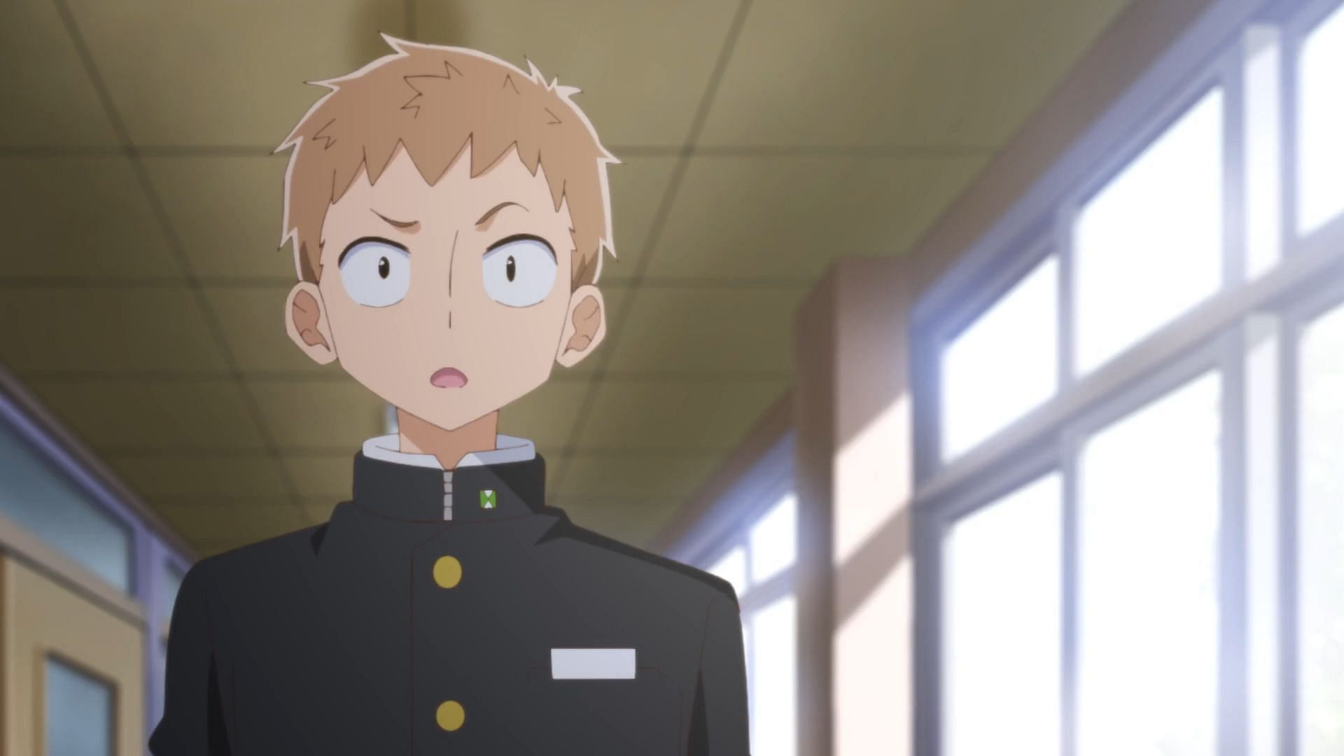 Adachi as seen in the anime (Image via Shin-Ei Animation)