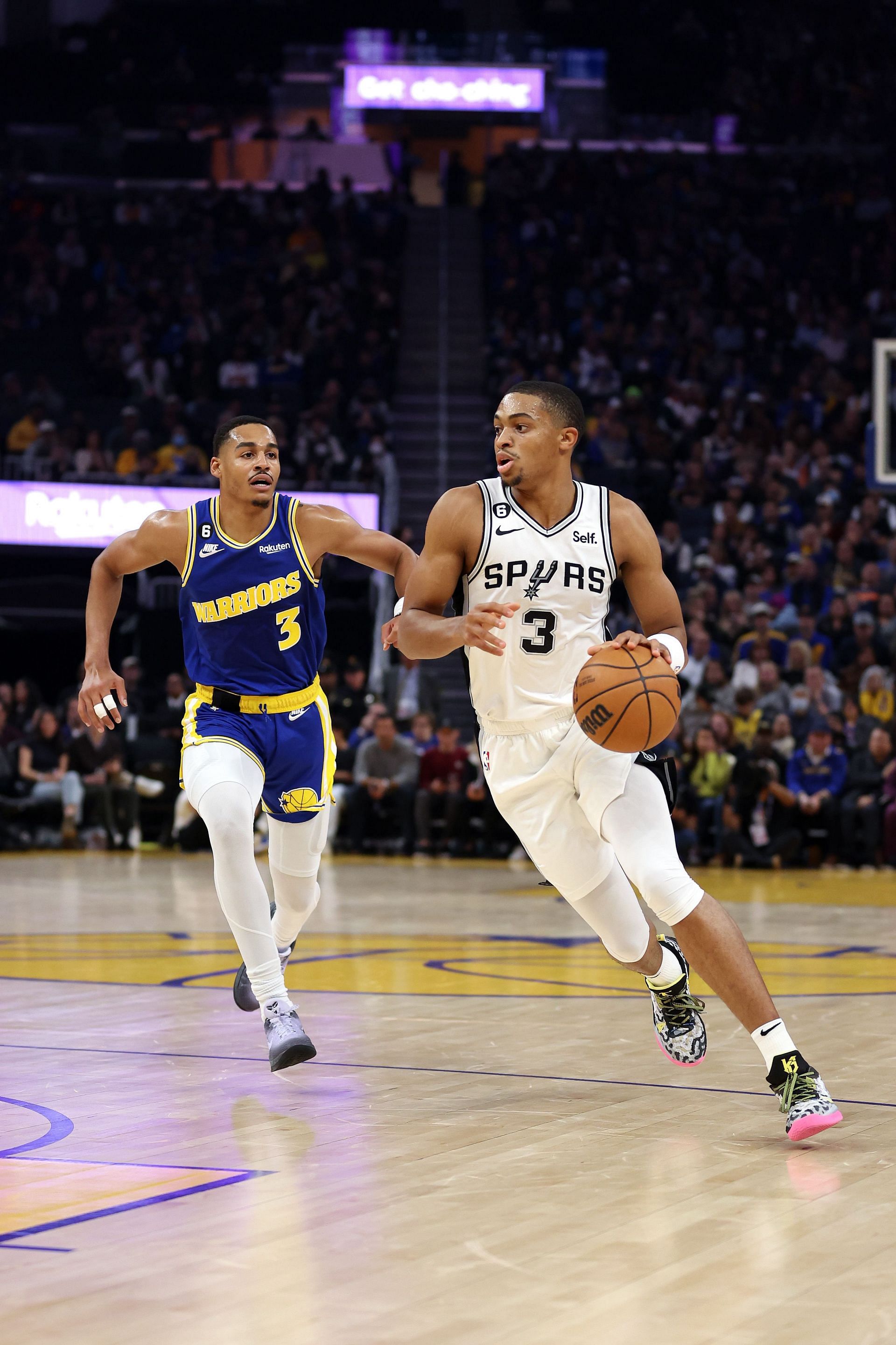 Keldon Johnson was San Antonio&#039;s leading scorer this season.