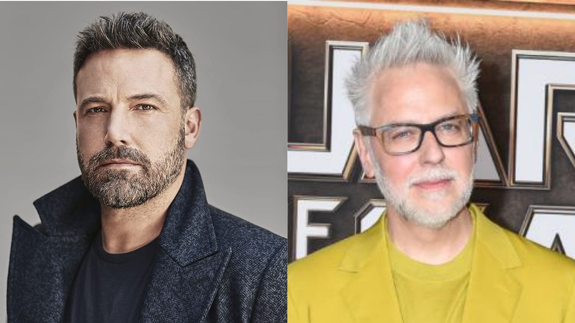 Affleck reveals that he will not direct a movie for James Gunn&#039;s DC Universe (Images via iMDb/Getty)