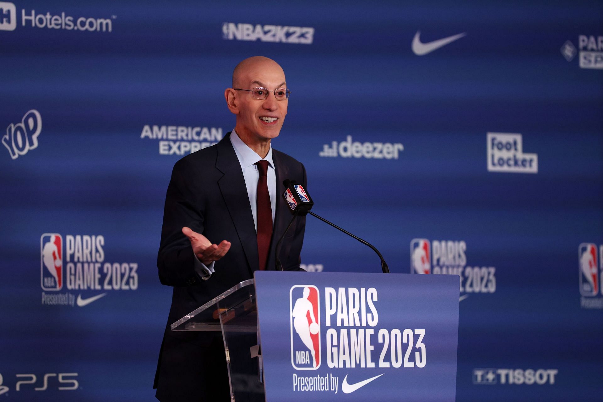 Adam Silver has been active in spreading the NBA brand internationally.