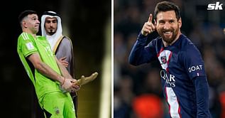 “I cut my salary, we do everything possible” – Emi Martinez offers hilarious transfer proposal to Lionel Messi amid PSG uncertainty