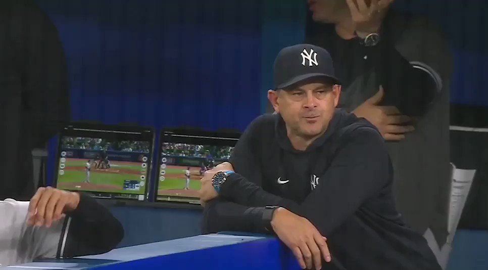 Yankees manager Aaron Boone defends Aaron Judge after Blue Jays