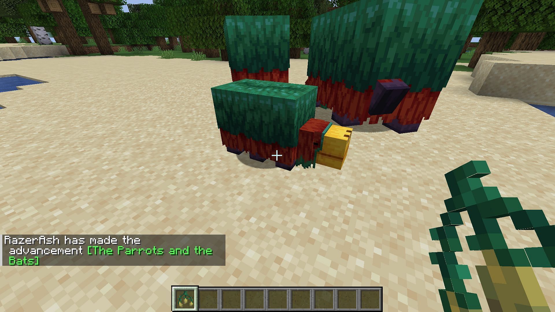 Snifflet will take around 40 minutes to grow in Minecraft 1.20 Trails and Tales update (Image via Mojang)