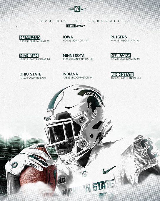 Msu Football Schedule 2024 Printable - Miran Tammara