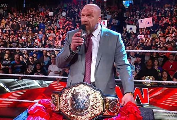 WWE &#039;Raw&#039;: World Heavyweight Championship Return Announced by Triple H |  TVLine