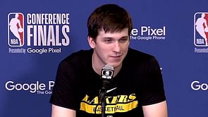 "Let him shoot all he wants"- Austin Reaves defends LeBron James' fourth-quarter shot selection in Game 2