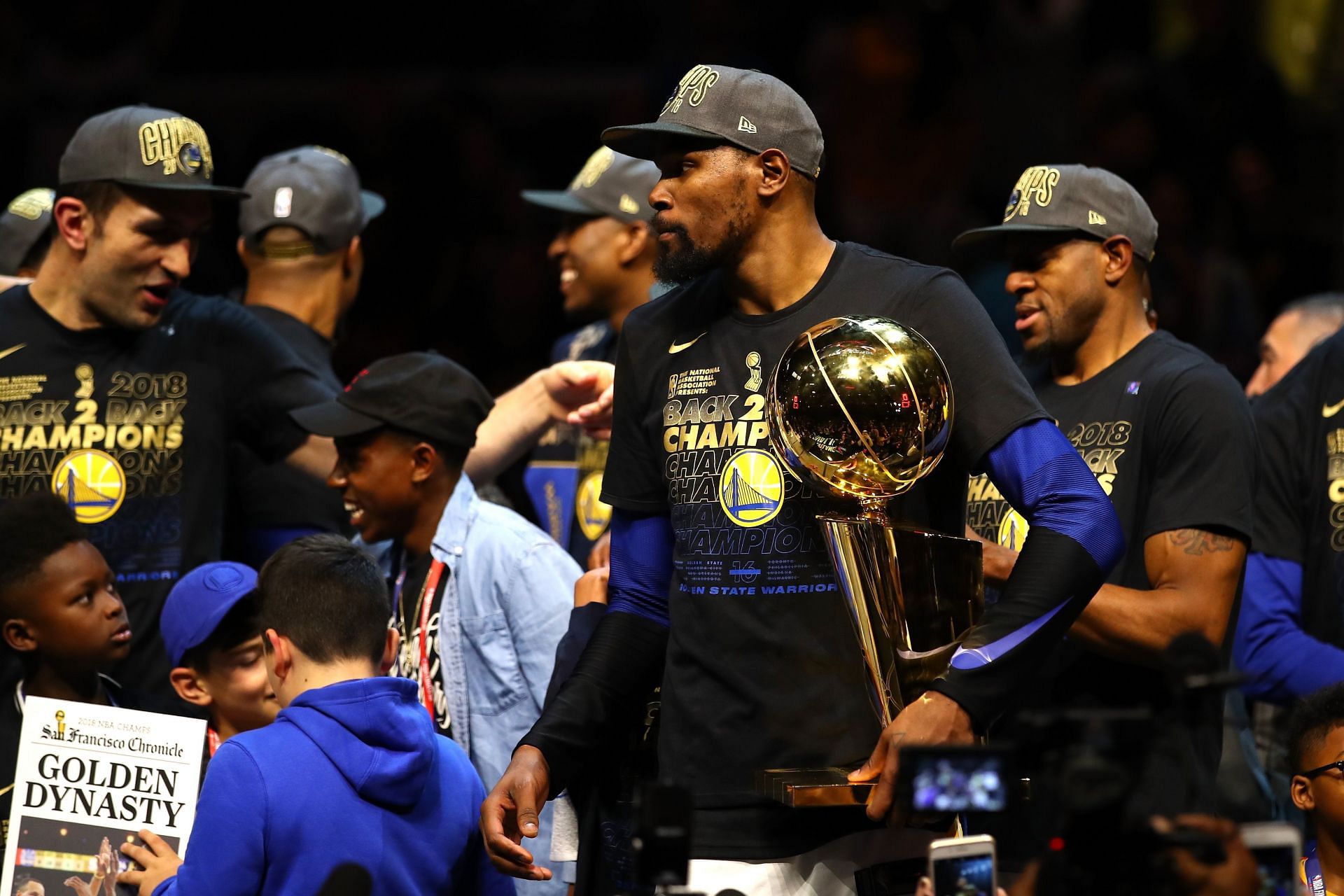 The Golden State Warriors also have a homer (Image via Getty Images)