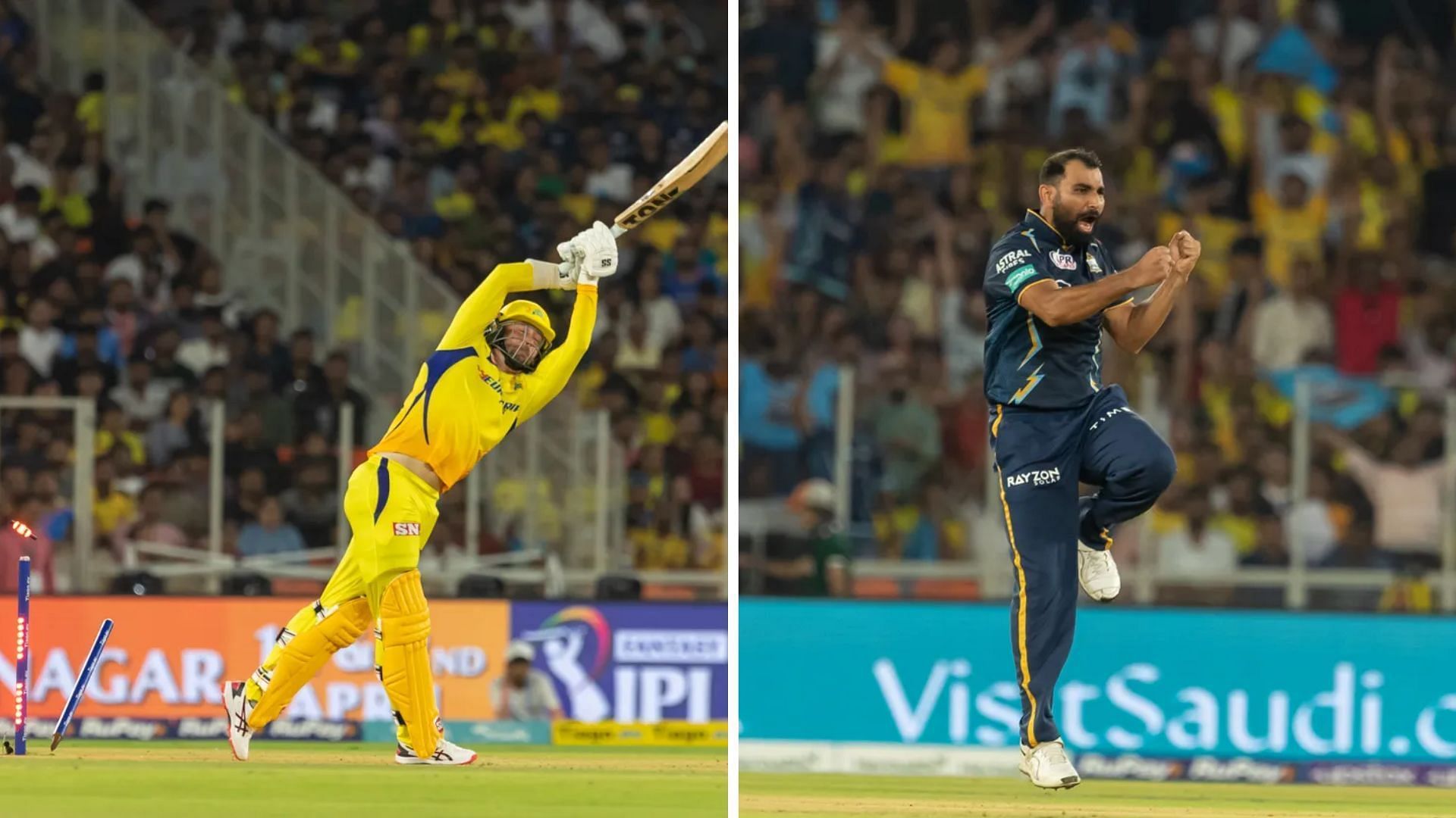 Devon Conway (L) has struggled against Mohammed Shami in the past (P.C.:iplt20.com)