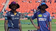 The Pandya brothers were out at toss as their respective team captains. (Credit: Twitter)