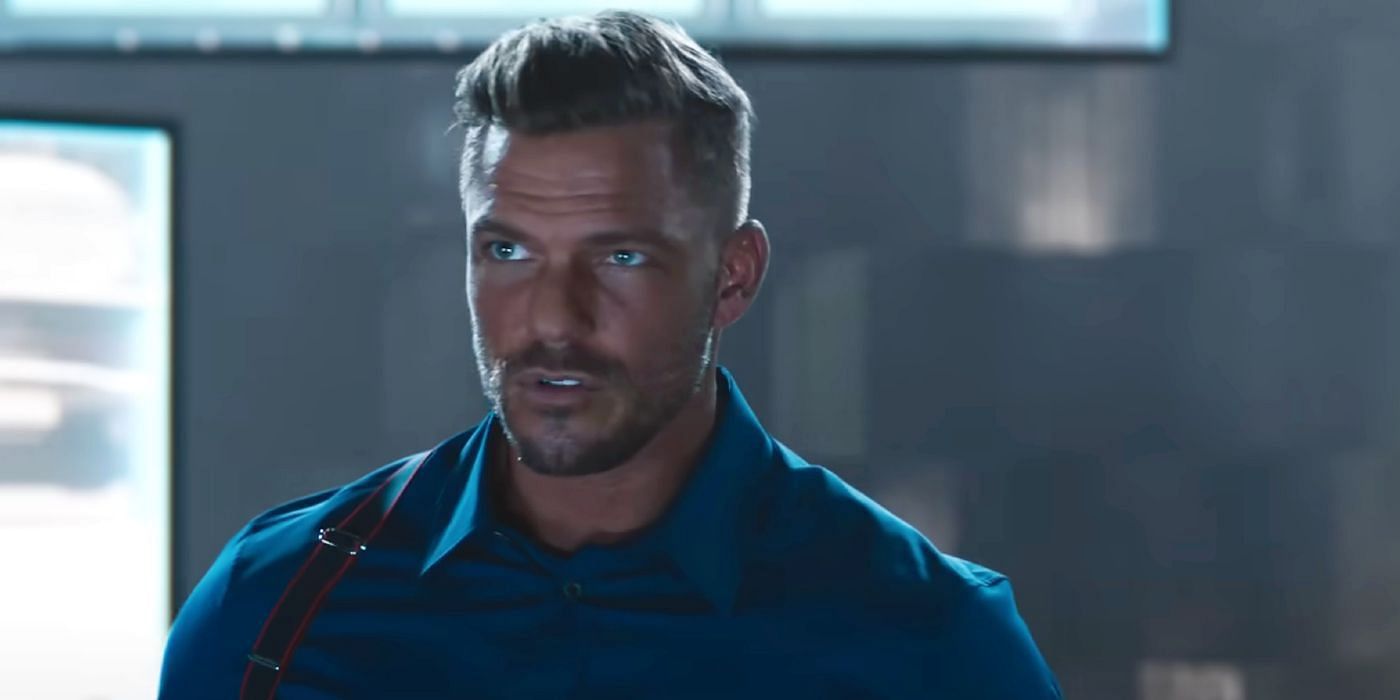 Alan Ritchson as Agent Aimes in Fast X (Image via Universal)
