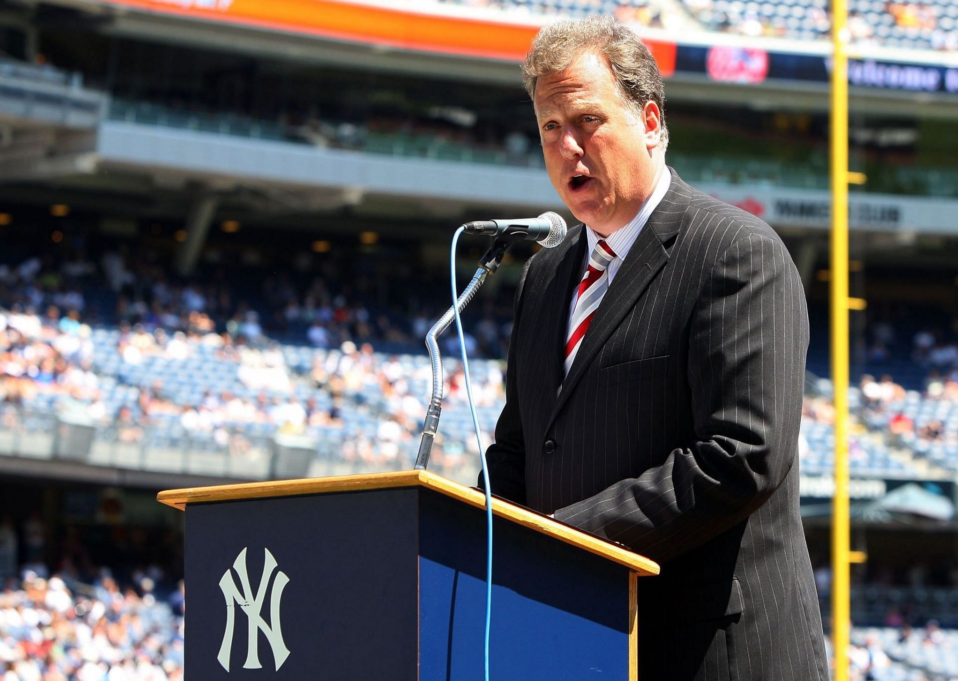 New York Yankees broadcaster Michael Kay