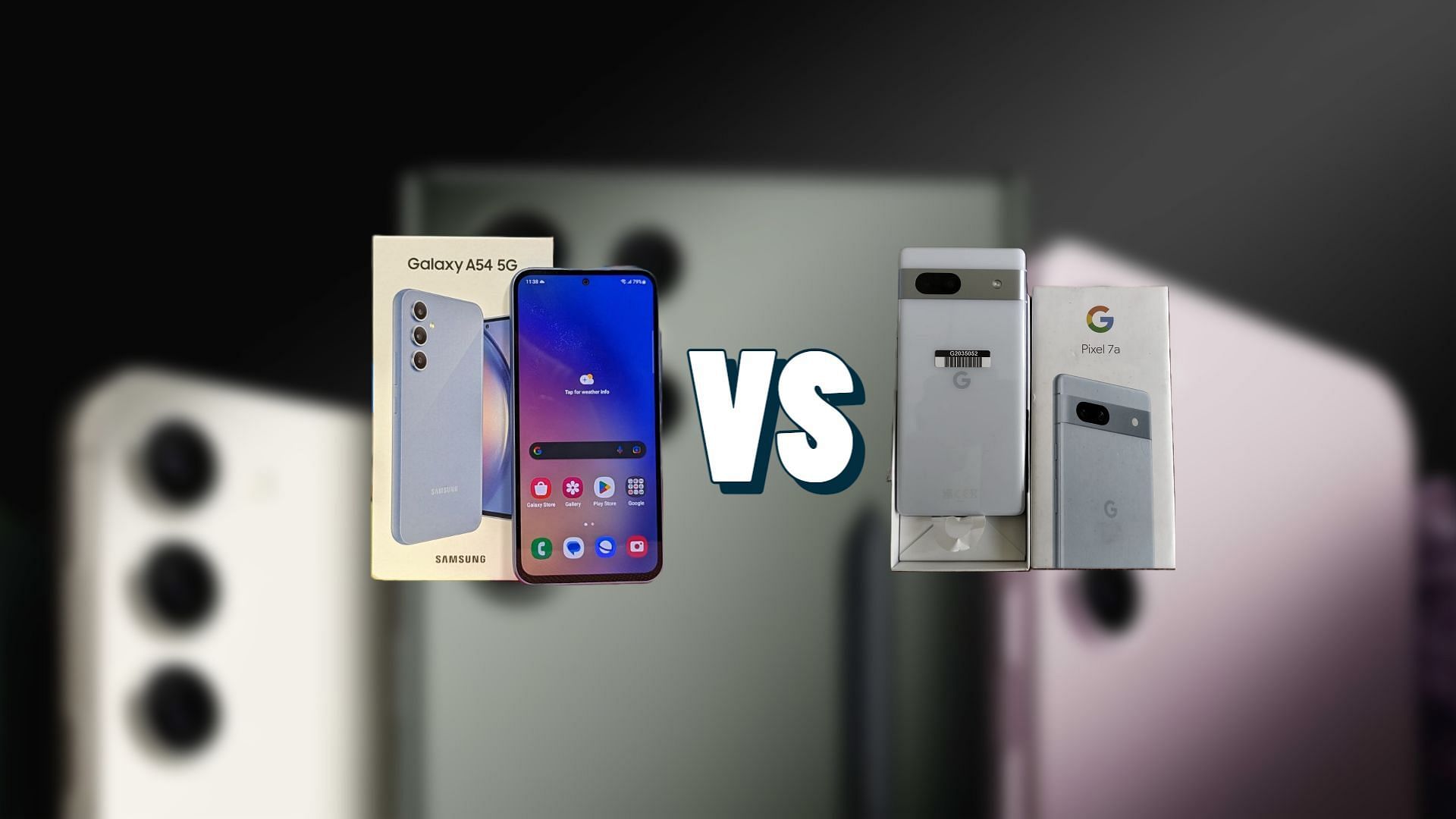 Samsung Galaxy A54 vs Google Pixel 7a: Which phone wins on a budget?(Image via Sportskeeda)