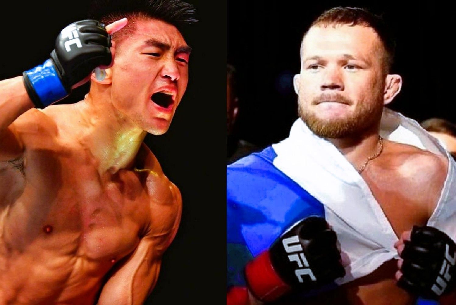 Yadong vs. Yan [Images via @yadongsong & @petr_yan on Instagram]