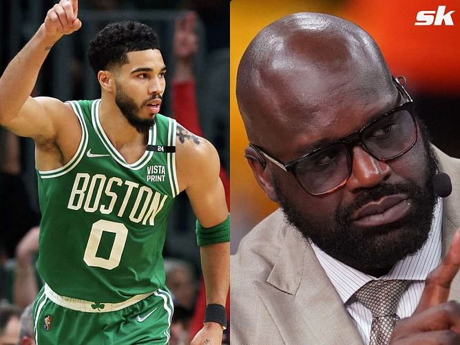 "He gotta demand the ball" - Shaquille O'Neal is fuming at Jayson Tatum for not being the 'man' in Game 1