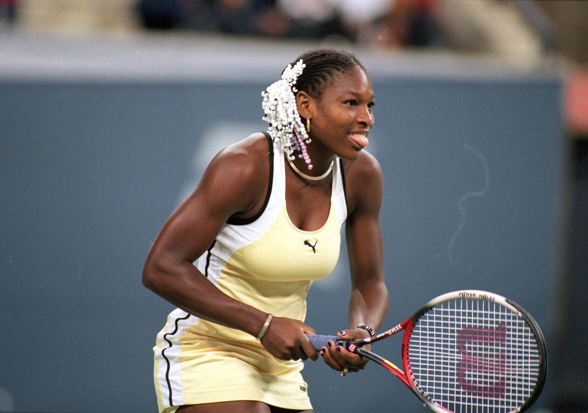 Serena Williams at the 1999 US Open