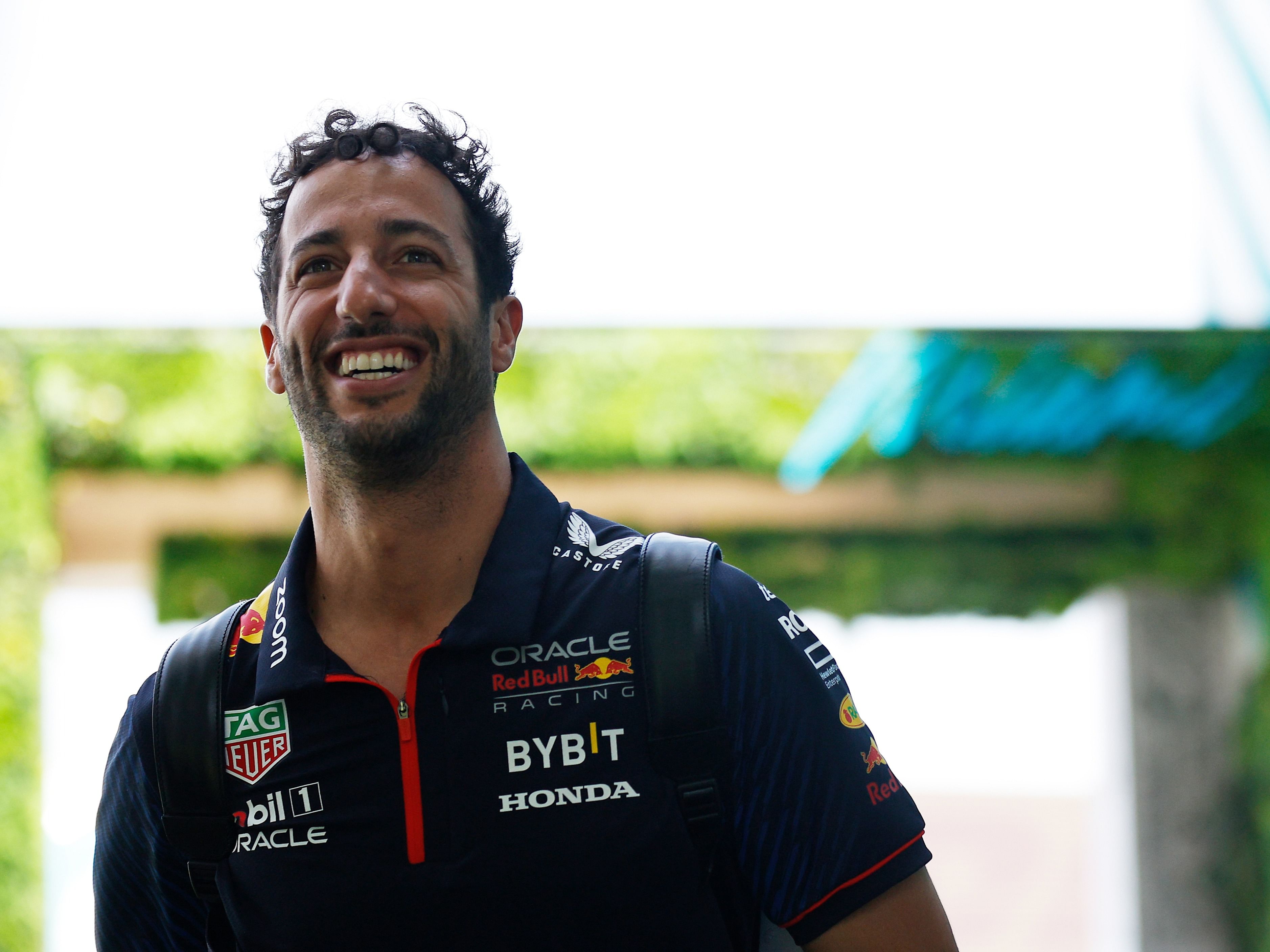 Daniel Ricciardo walks in the paddock prior to practice ahead of the 2023 F1 Miami Grand Prix. (Photo by Jared C. Tilton/Getty Images)