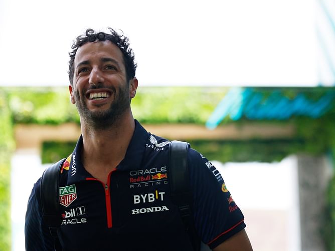 Daniel Ricciardo creates a stir on a possible return earlier than expected after being spotted at home of AlphaTauri