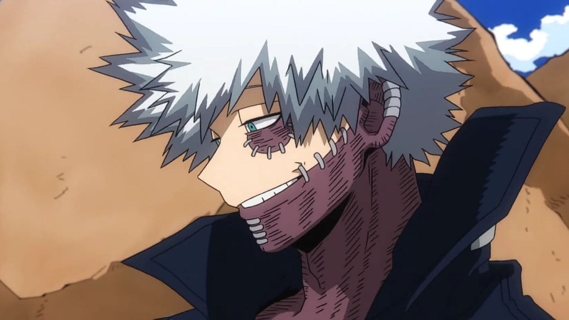 Dabi as seen in the anime (Image via Studio Bones)