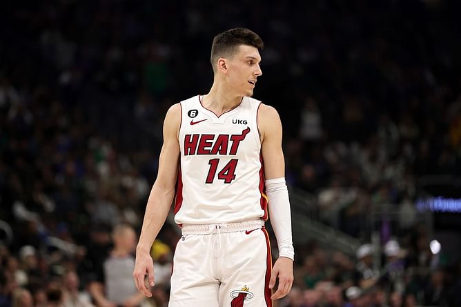Tyler Herro injury update: Miami Heat star no longer wearing brace on injured right hand