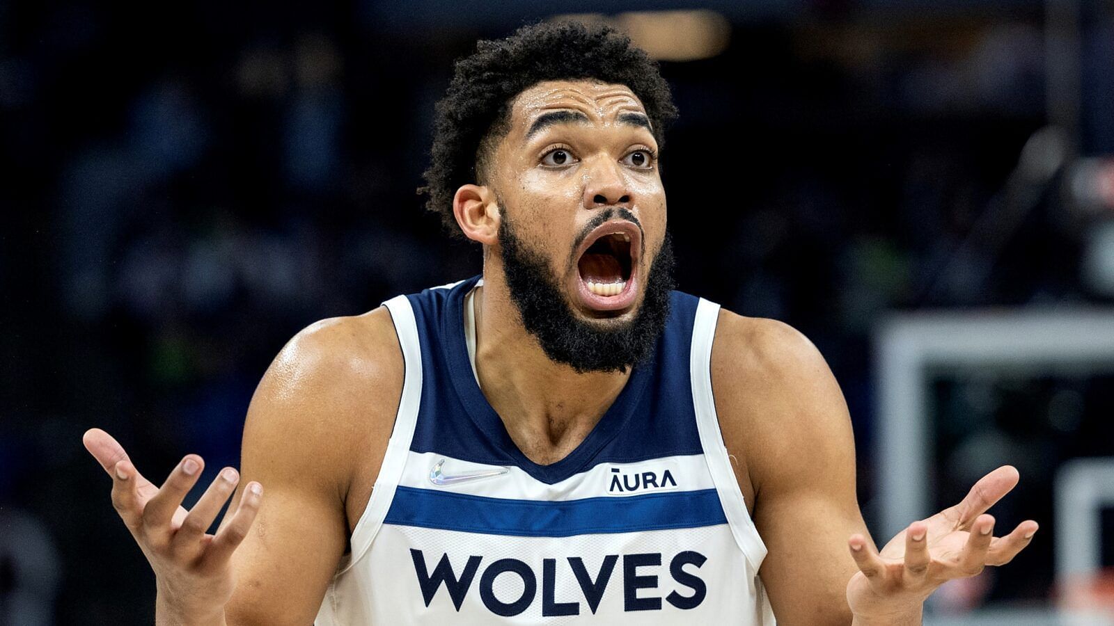 Minnesota Timberwolves star big man Karl-Anthony Towns 