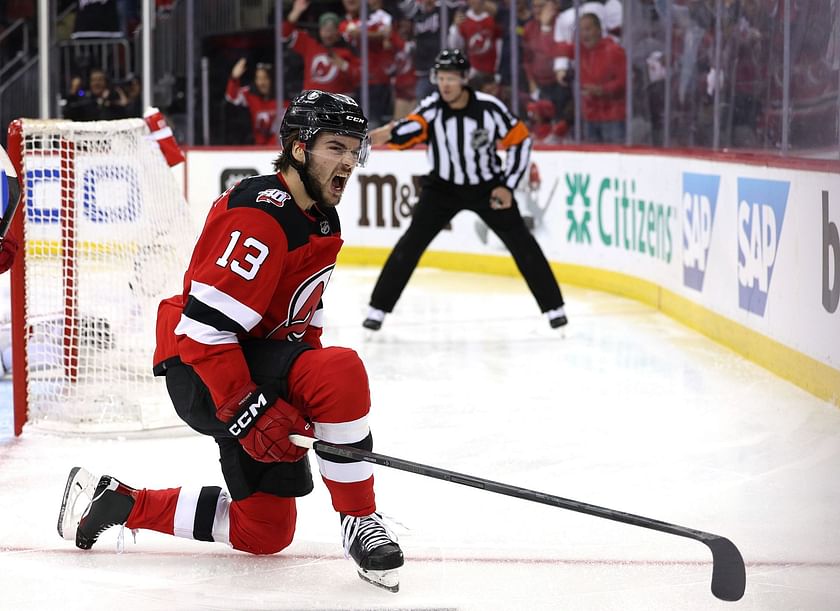 New Jersey Devils' Nico Hischier scores 2 goals in NHL All-Star