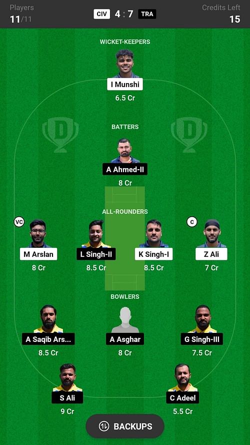 Trentino Aquila vs Cividate Dream11 Fantasy suggestion #1 - Head to head League