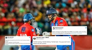 "On paper nahi, field me achha khel ke jitna hota hai" - Fans troll PBKS as DC posts 213/2