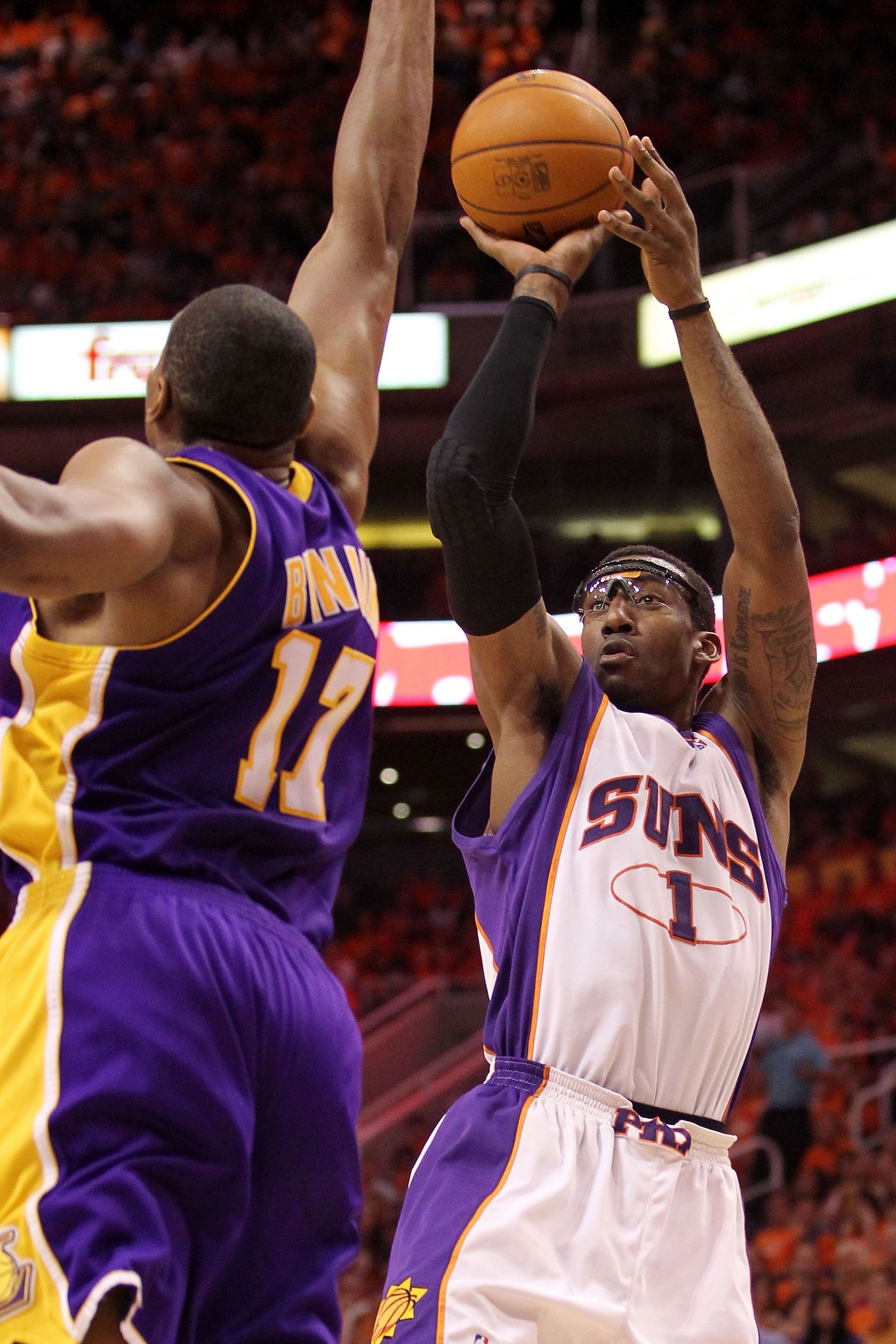 Amar&#039;e Stoudemire during his stint with the Phoenix Suns