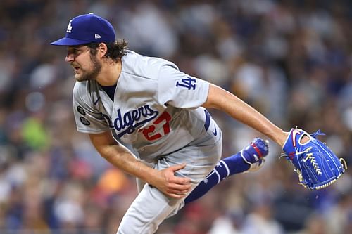 Trevor Bauer of the Los Angeles Dodgers