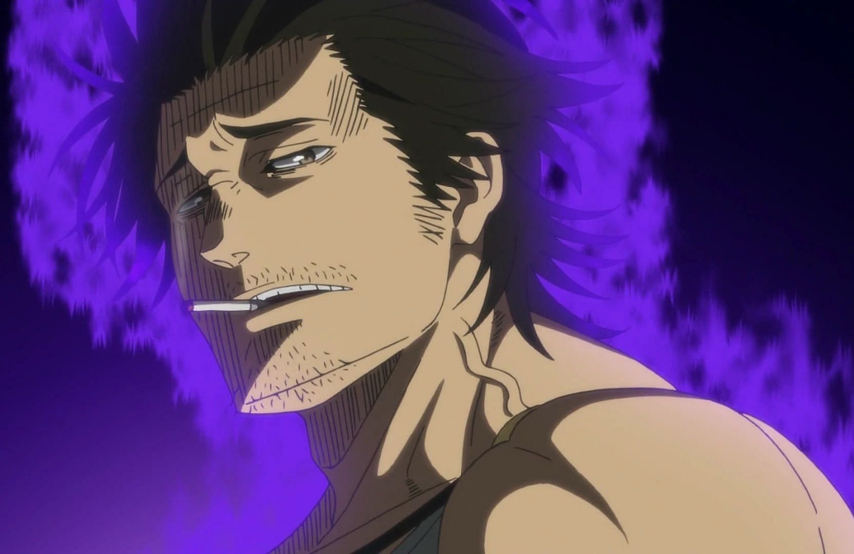 Yami Sukehiro as seen in the Black Clover anime (Image via Studio Pierrot)