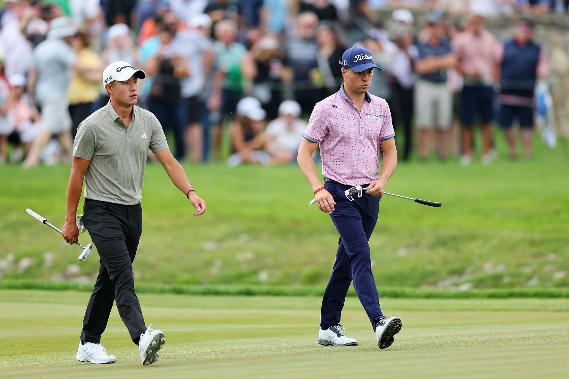 Justin Thomas and Collin Morikawa, among others, are set to play in the TGL (Image via Getty).