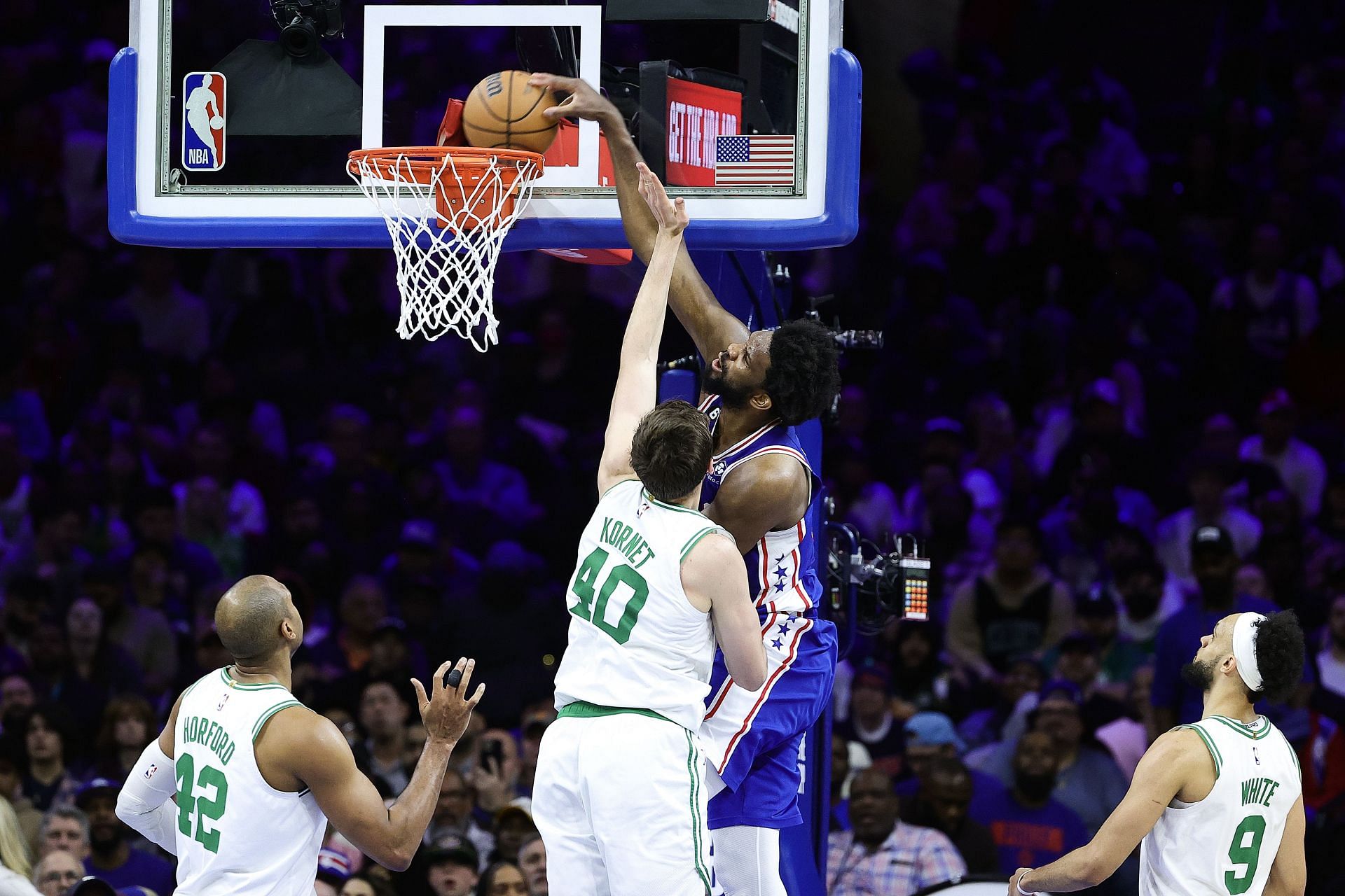 Embiid is returning, but on minute restriction (Image via Getty Images)